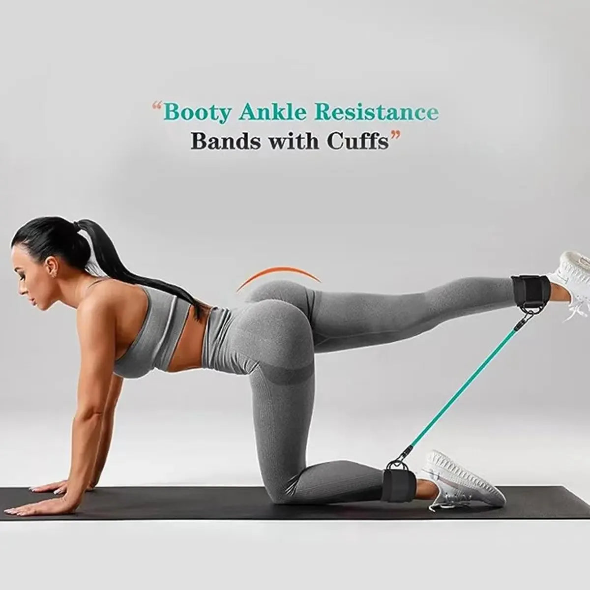 Ankle Strap Resistance Bands for Glutes and Legs