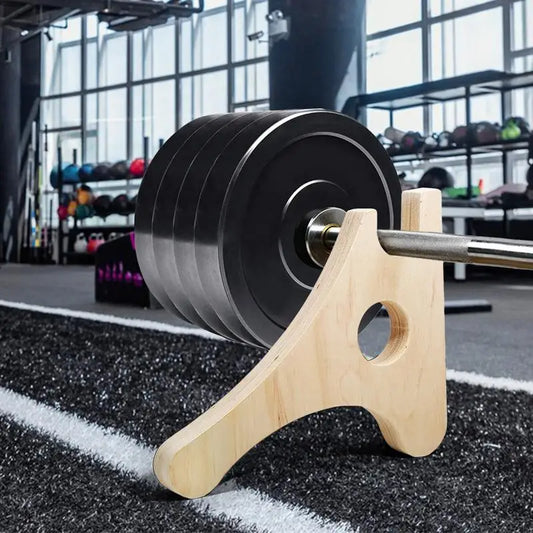 Portable Wooden Barbell Jack